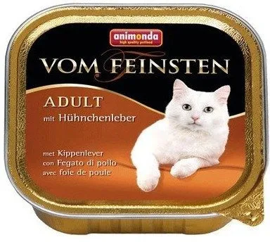 ANIMONDA Vom Feinsten Classic Karma Mokra Dla Kotów Z Wątróbką Drobiową 100g