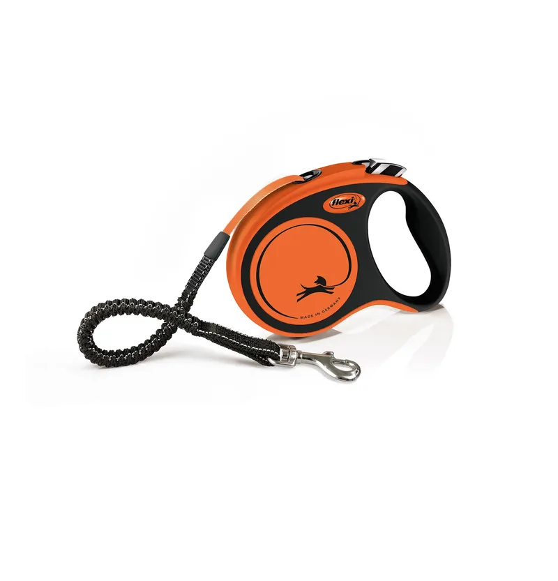 Flexi Smycz Xtreme S Taśma 5m Do 20kg - Pomarańczowa
