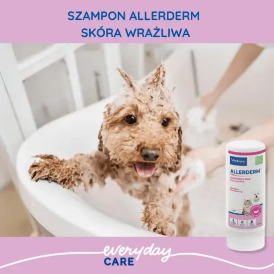 Virbac Allerderm Szampon Dla Psów I Kotów Do Skóry Wrażliwej 250ml
