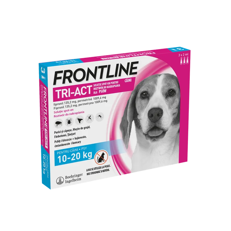 FRONTLINE Tri-Act Dla Psów 3x2ml