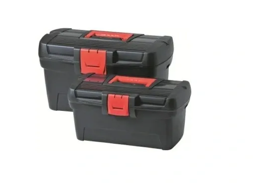 Curver Herobox Basic Zestaw Skrzynki Narzędziowe 13"+16" - Czerwono-Czarna