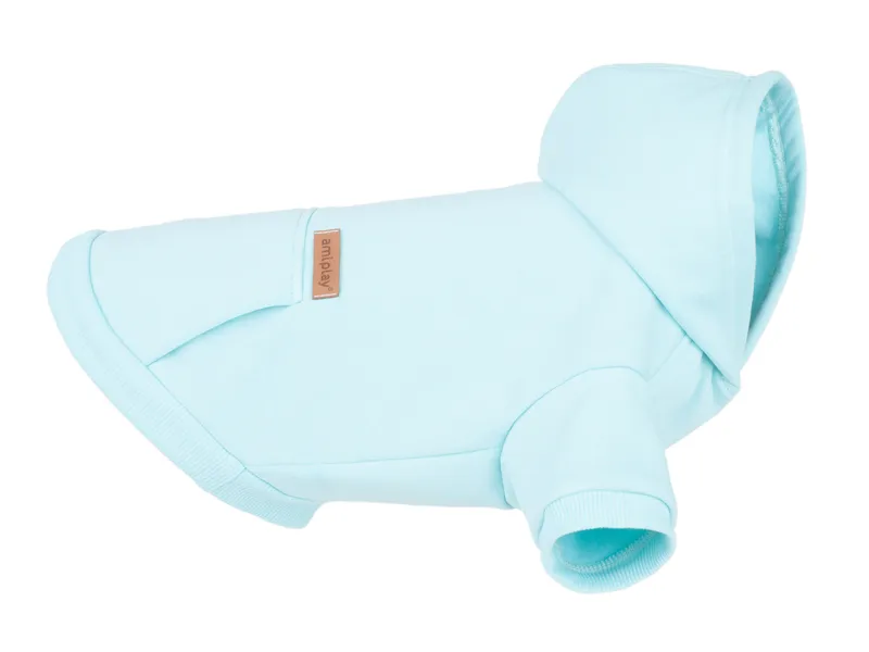 AMIPLAY Bluza Z Kapturem Texas 50cm - Niebieska