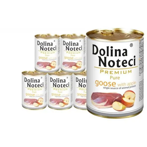 Dolina Noteci Premium Pure Gęś Z Jabłkiem 800g