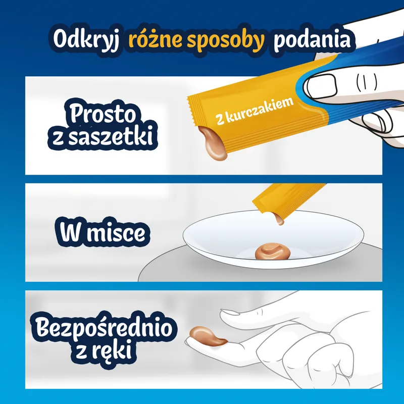 Felix Deli Moments Przekąski Dla Kotów Z Kurczakiem 4x10g - Kremowe