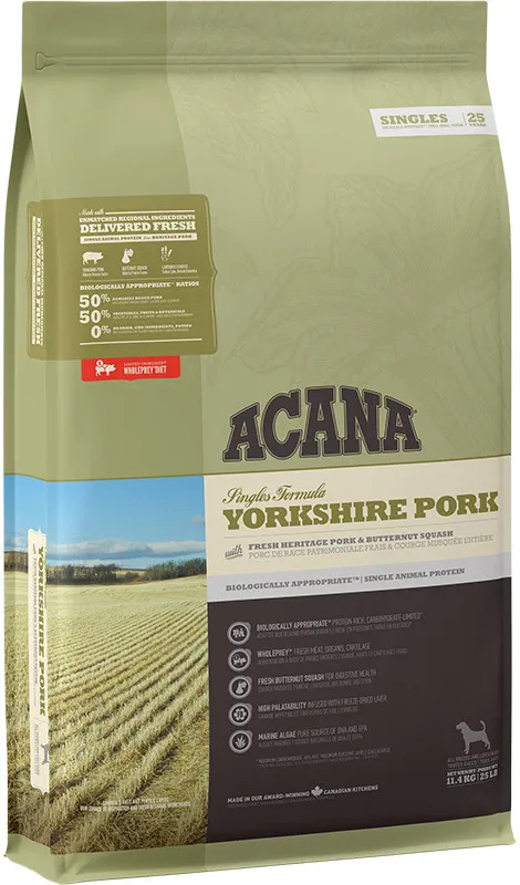Acana Singles Yorkshire Pork 6kg
