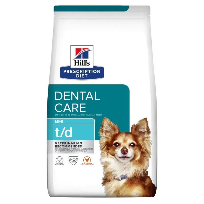 Hill's PD Prescription Diet Canine T/D Mini Dental Care Kurczak 3kg