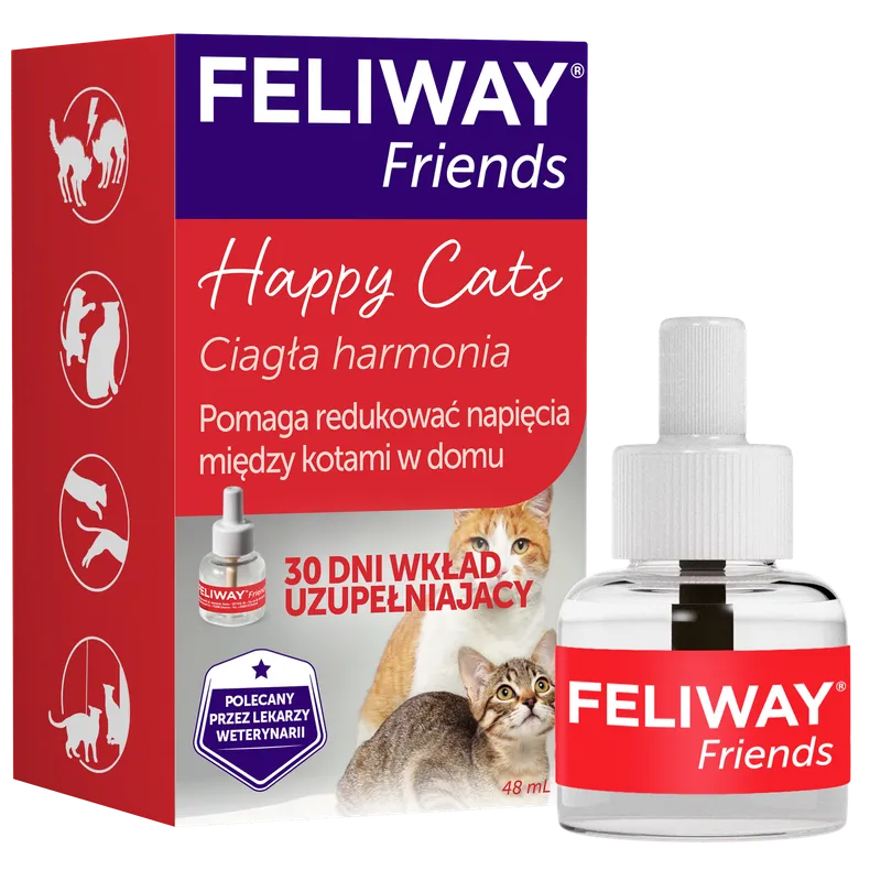 Ceva Animal Health Polska Sp. Z O.o Feliway Friends Wkład Dyfuzora 48ml