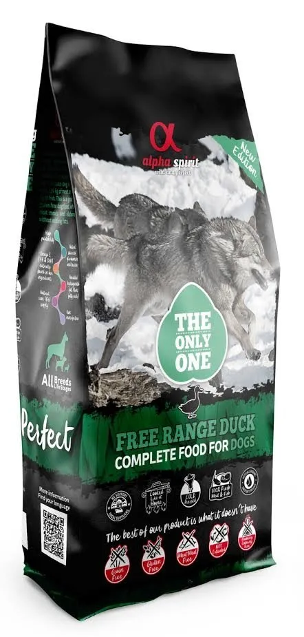 Alpha Spirit Free Range Duck 12kg