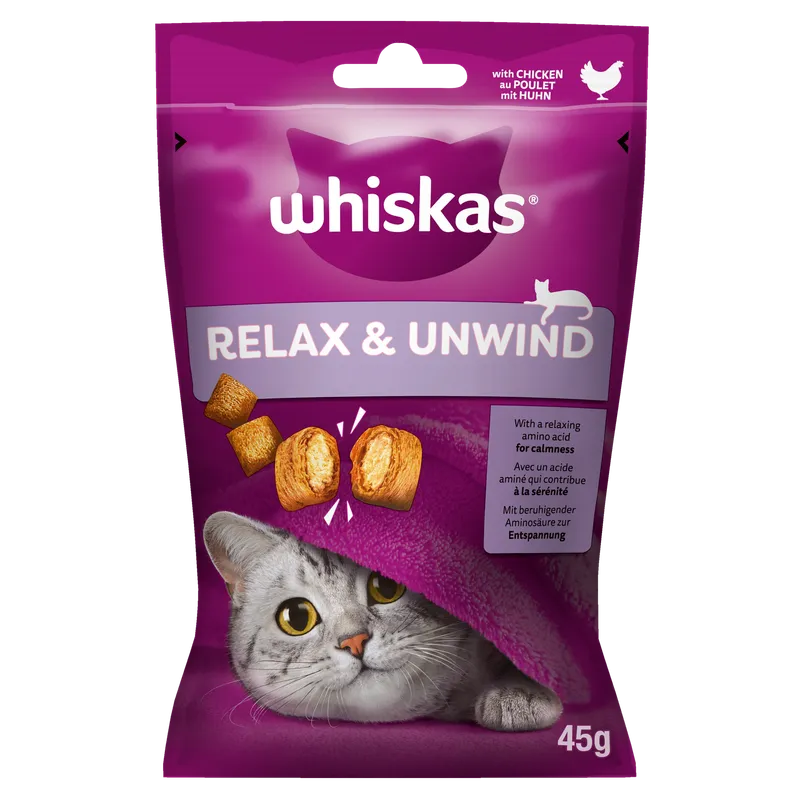 Whiskas Relaks I Odprężenie Z Kurczakiem 45g