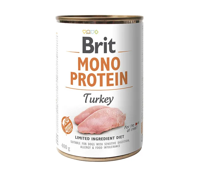 BRIT Mono Protein Z Indykiem 400g