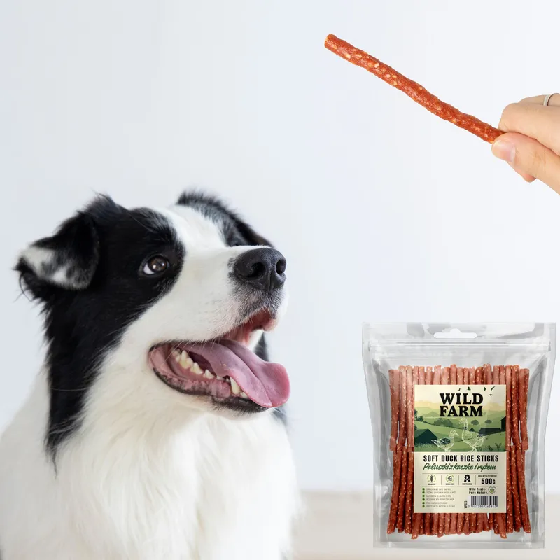 Przysmak Dla Psa Paluszki Z Kaczką I Ryżem Naturalne ZOOJOY 500 g