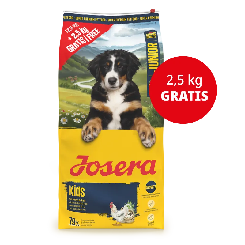 JOSERA Junior Kids Karma Sucha Dla Szczeniąt Wspierająca Wzrost