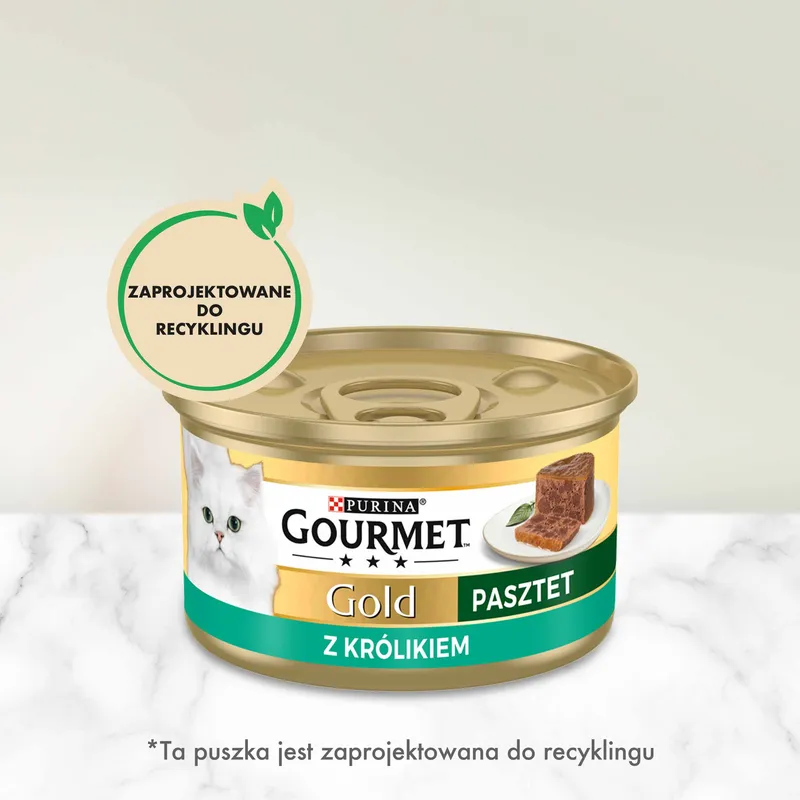 Purina Gourmet Gold Pasztet Z Królikiem 85g