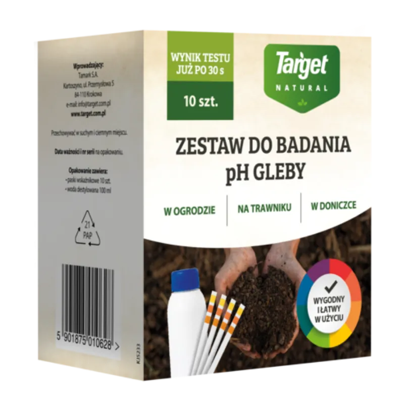 Zestaw Do Badania Odczynu PH Gleby