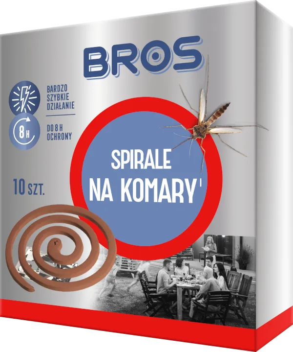 Bros Spirale Na Komary 10 szt