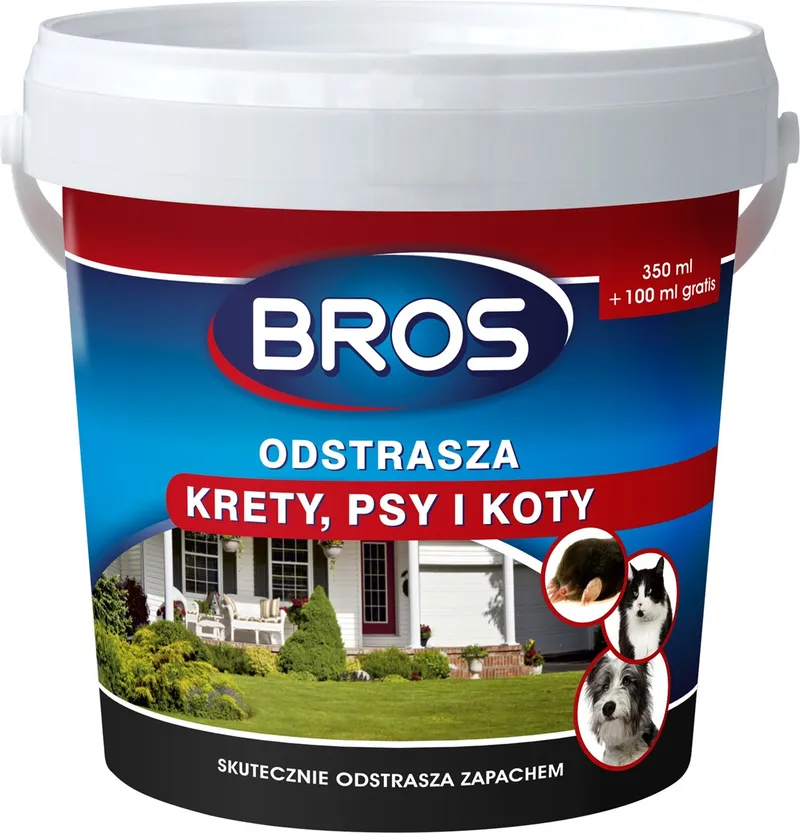 Bros Repelent Na Krety, Psy I Koty 350ML+100ML Gratis