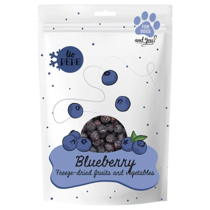 Paka Zwierzaka Przysmak Lio Pepe Blueberry Borówka 15g
