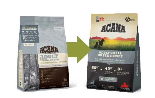 Acana Heirtage Adult Small Breed 2kg