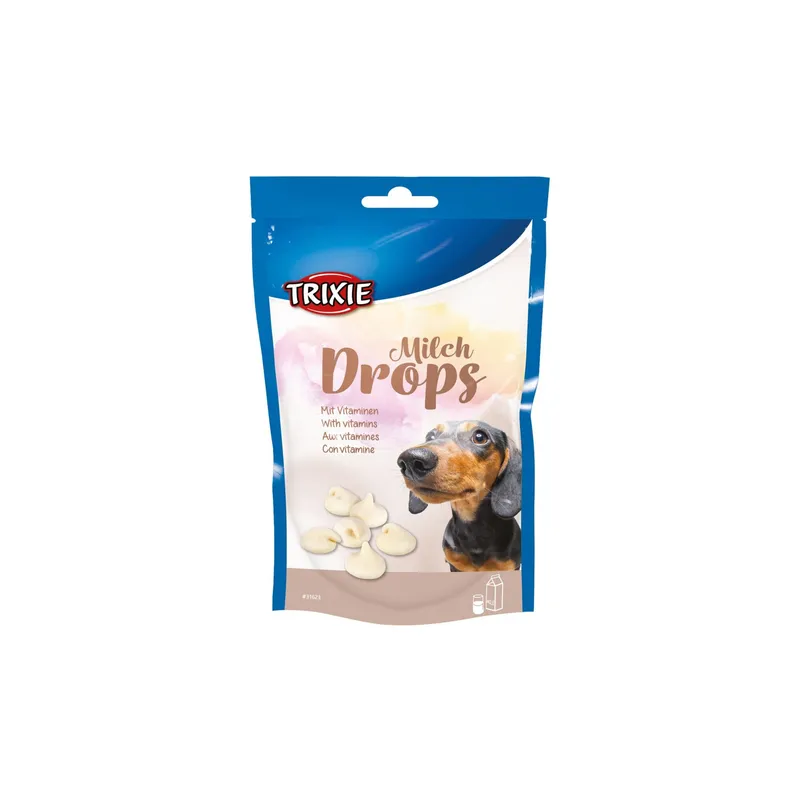 Trixie Dropsy Mleczne 200g