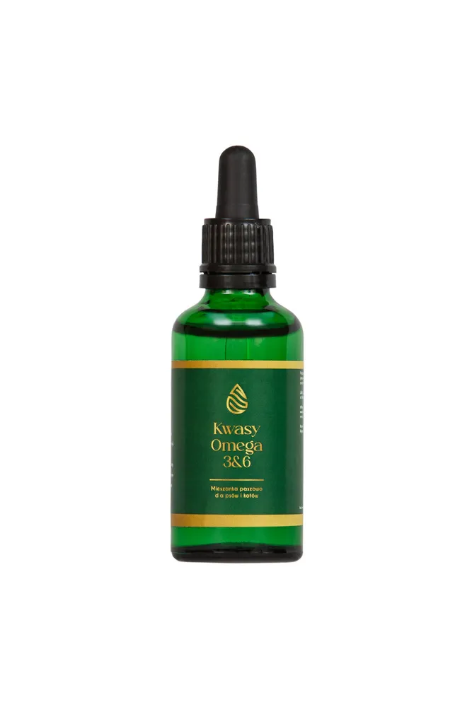 Kwasy Tłuszczowe Omega 3 I 6 Dla Psa I Kota Na Sierść ZOOJOY 100 ml