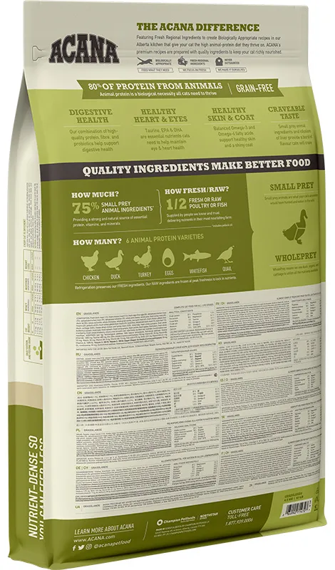 Acana Grasslands Cat 4,5kg
