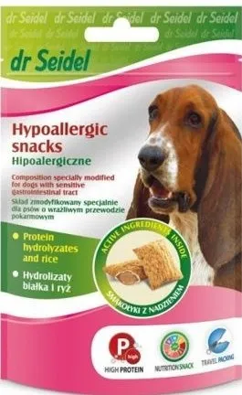 Laboratorium DermaPharm Dr Seidel Smakołyki Hipoalergiczne Dla Psów 90g