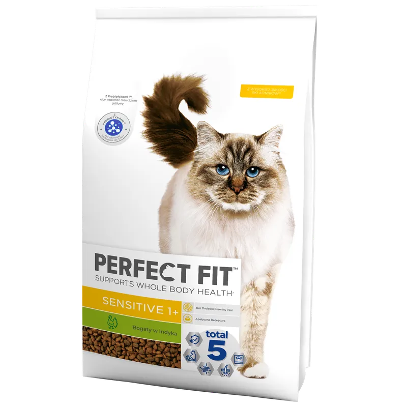 PERFECT FIT Sensitive 1+ Z Indykiem 7kg
