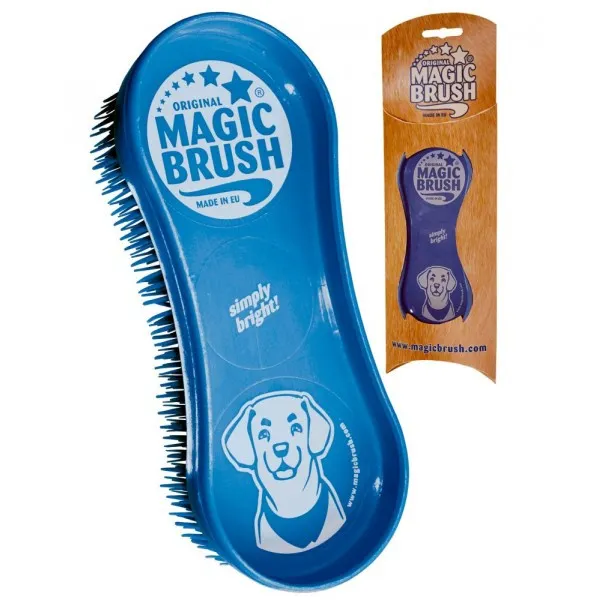 KERBL Szczotka Dla Psa MagicBrush - Niebieska