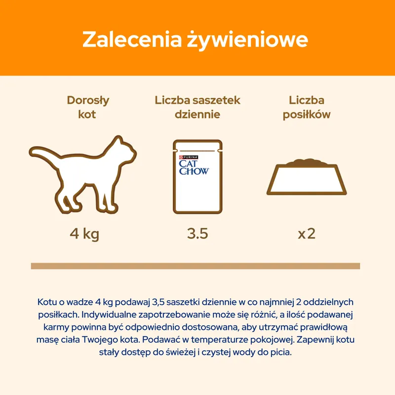 Purina Cat Chow Adult Kurczak I Cukinia 85g