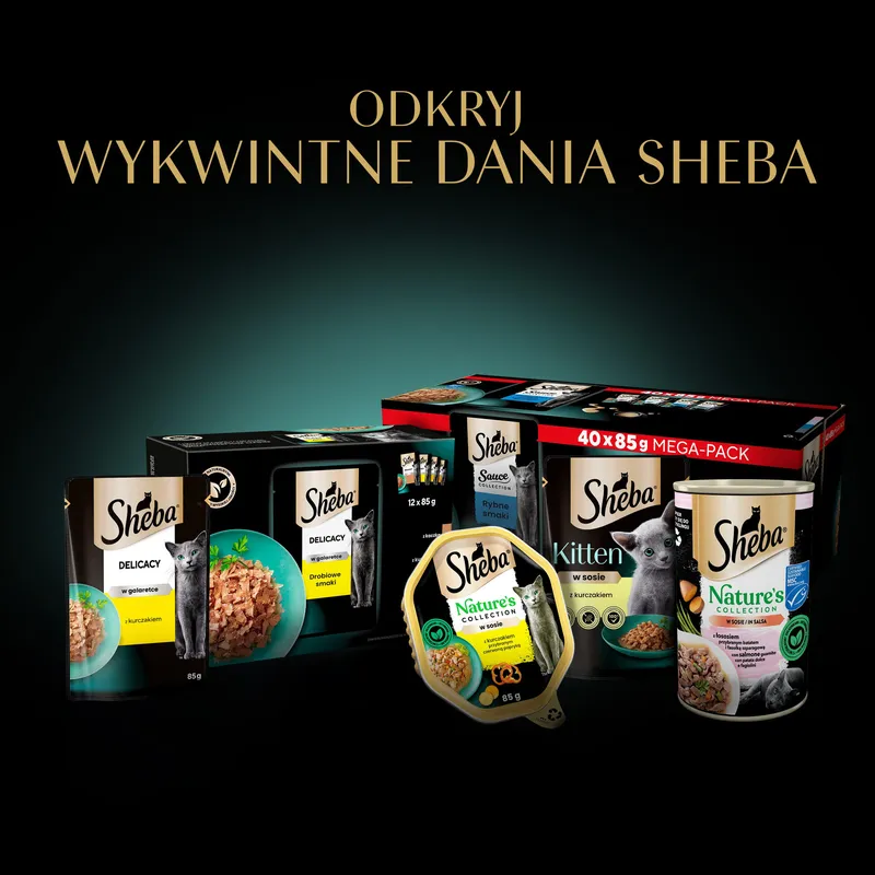 SHEBA® Classics Rybne Smaki 32x85g
