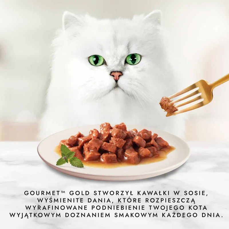 Purina Gourmet Gold Kurczak/ Wątróbka W Sosie 85g