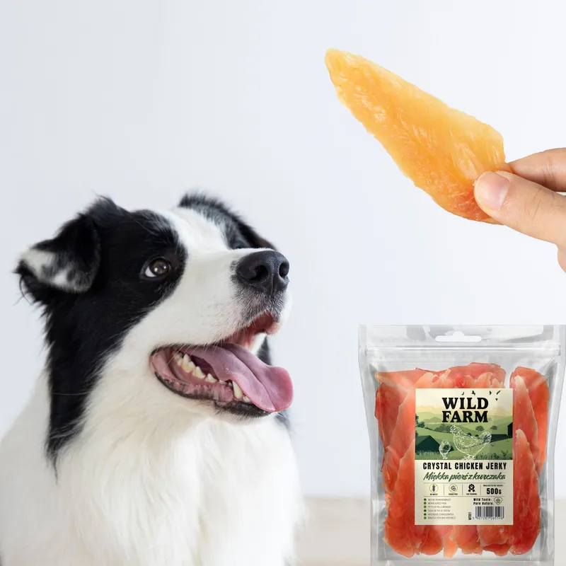 Przysmak Dla Psa Miękka Pierś Z Kurczaka Naturalny ZOOJOY 500 g