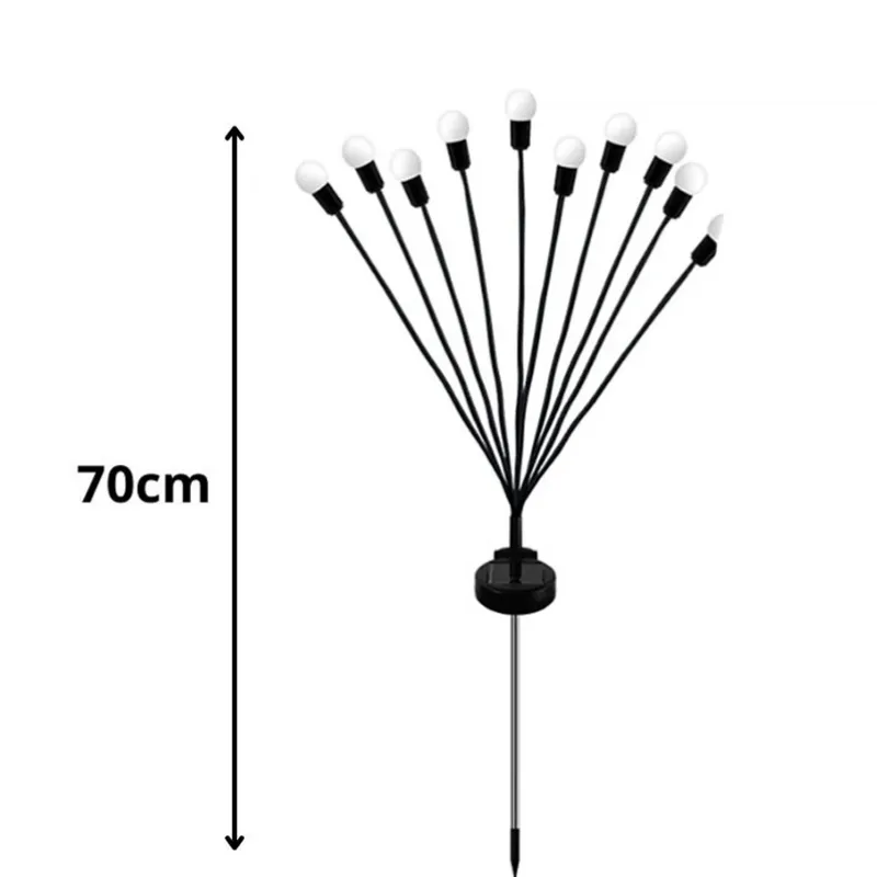 Lampa Solarna Ogrodowa Kulki LED 2 szt