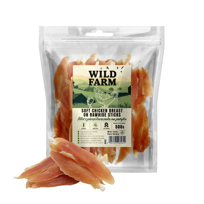 Przysmak Dla Psa Filet Z Piersi Kurczaka Naturalny ZOOJOY 500 g