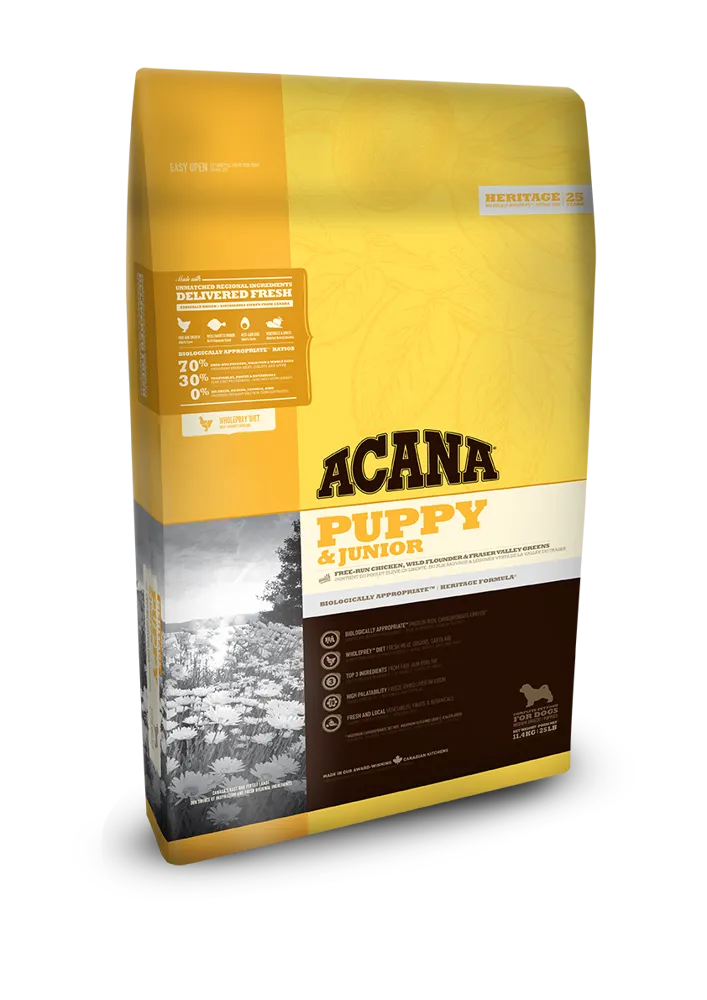 Acana Heirtage Puppy&Junior 11,4kg