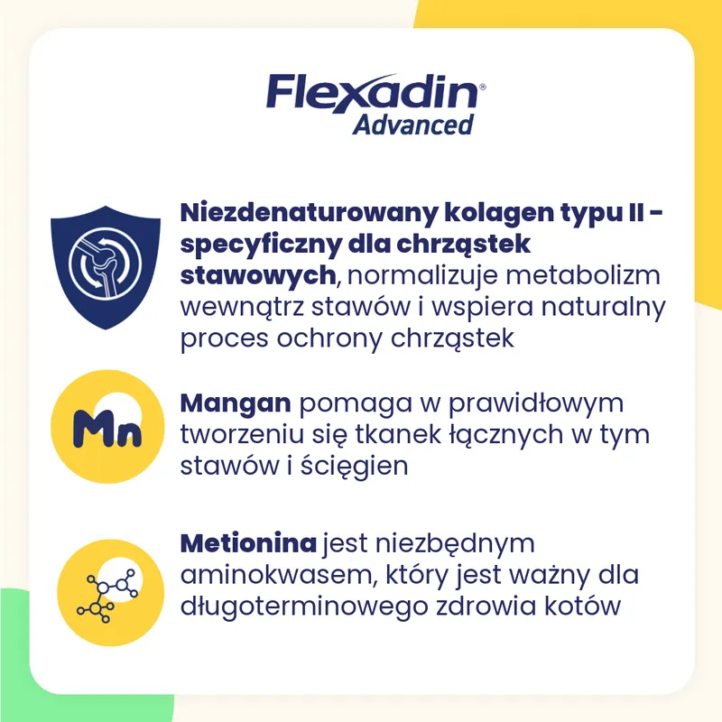 VETOQUINOL Flexadin Advanced Cat 30 Kąsków