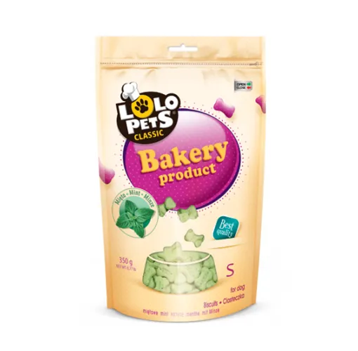 Lolo Pets Ciastka Dla Psa Kości S 350g - Miętowe