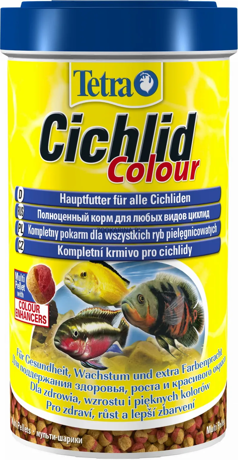 Tetra Pokarm Cichlid Colour 500ml