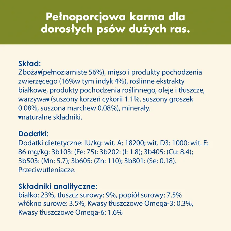 Purina Dog Chow Large Breed Adult Z Indykiem 14kg