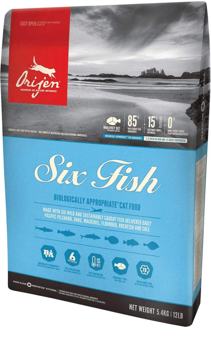Orijen Six Fish Cat 5,4kg