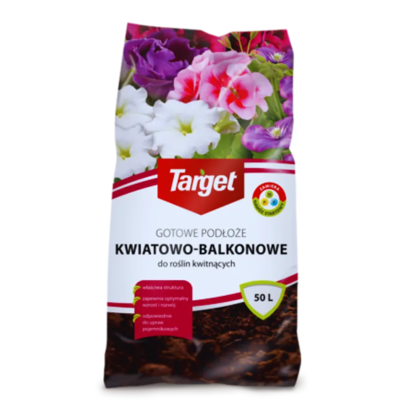 Gotowe Podłoże Kwiatowo-Balkonowe 50 l