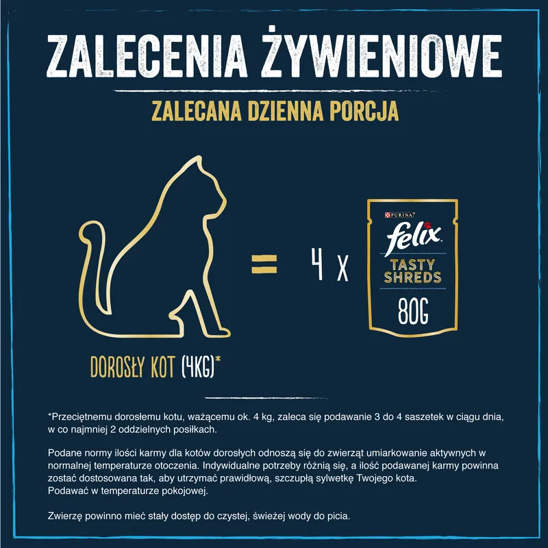 Karma Mokra Dla Kota W Sosie Wiejskie Smaki 320 g ZOOJOY Felix Tasty