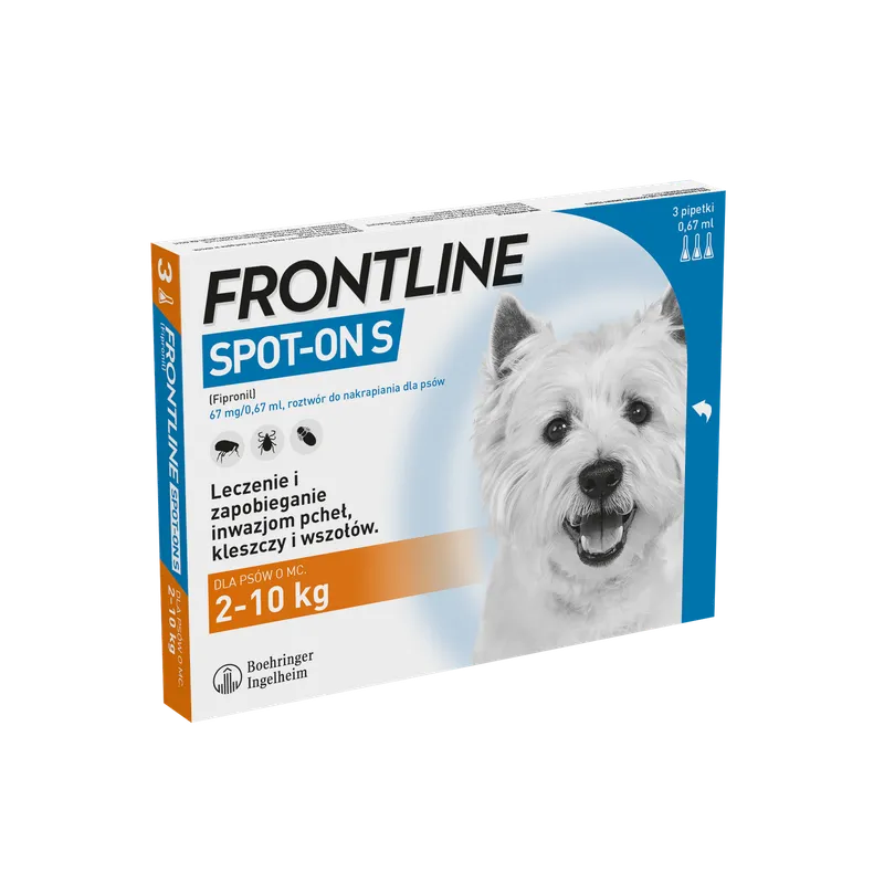 FRONTLINE Spot On Dla Psa 3x0,67ml
