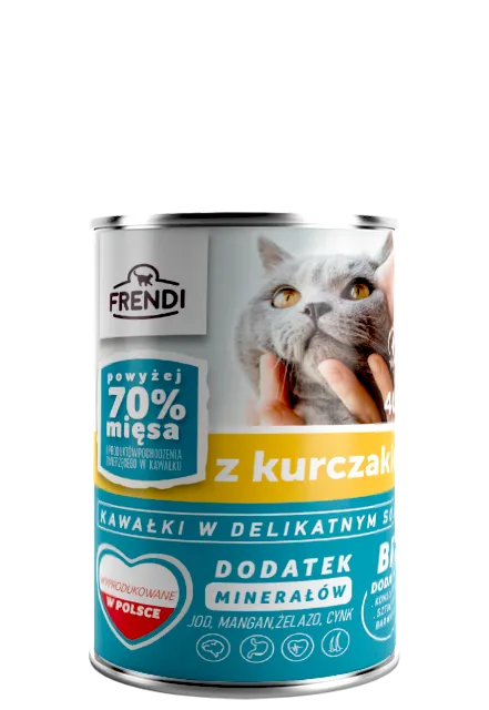 Frendi Kawałki W Delikatnym Sosie Z Kurczakiem 400g