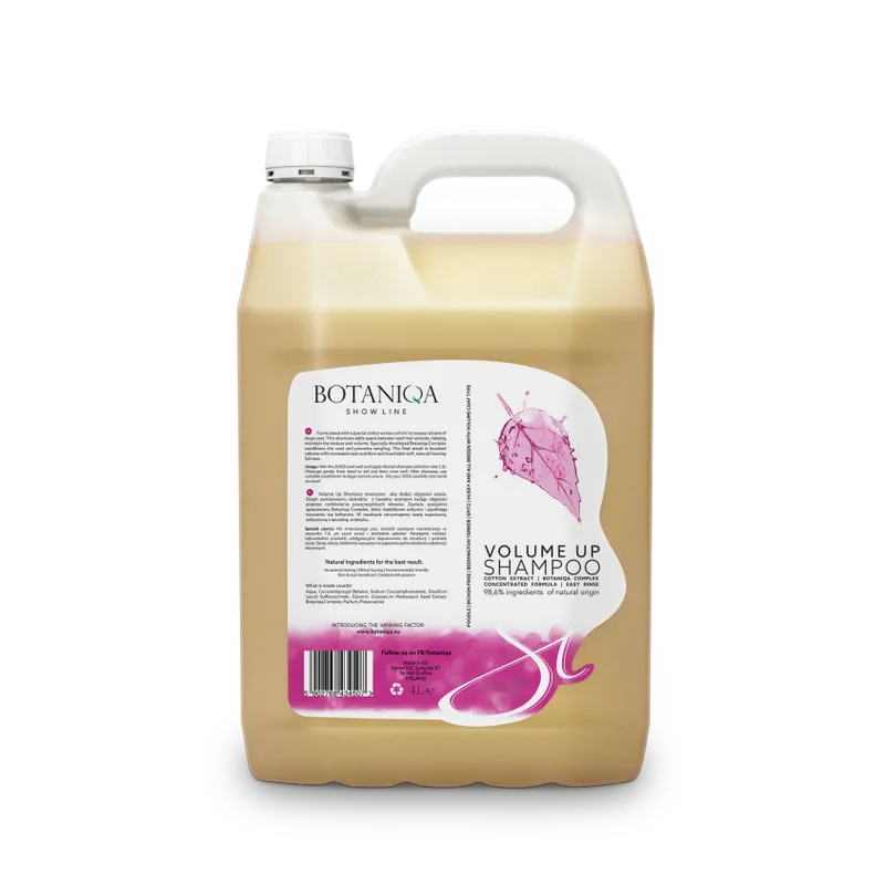 BOTANIQA Volume Up Shampoo Szampon Dodający Objętości 4l