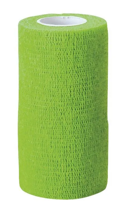 Kerbl Samoprzylepny Bandaż EquiLastic, 7,5 cm - Zielony