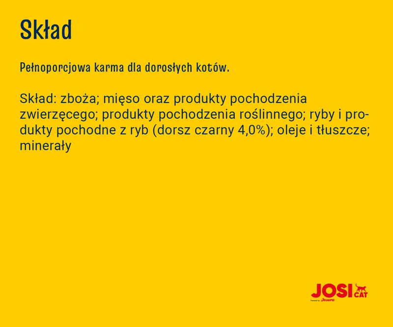 JosiCat Josera Crispy Duck 650g
