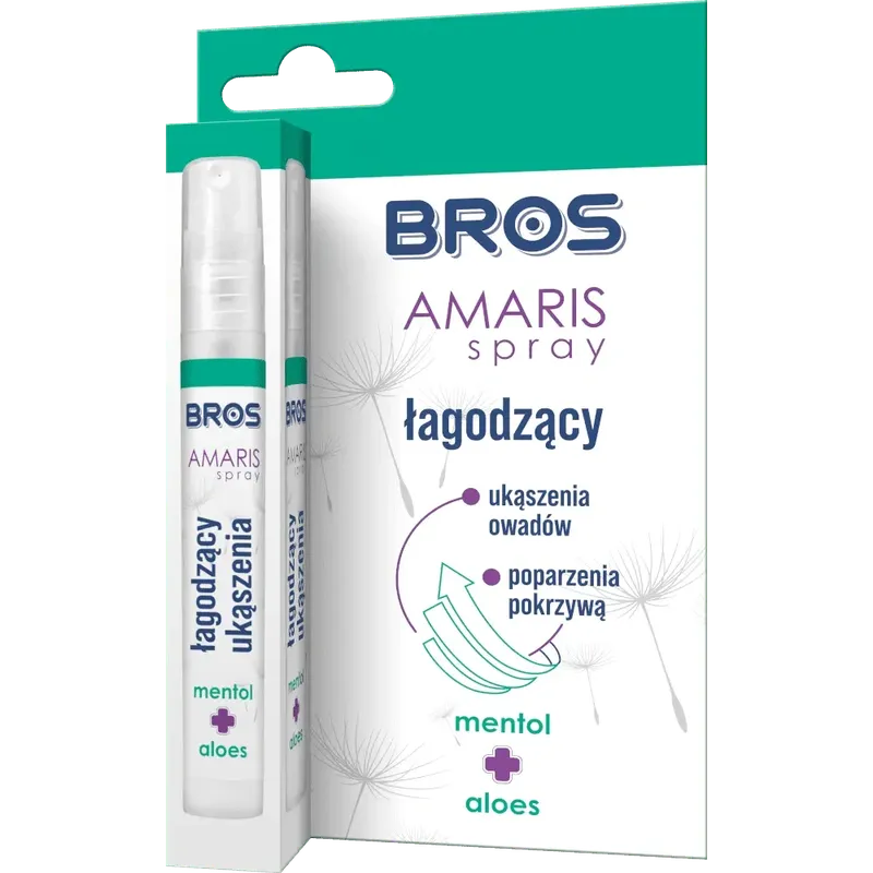 BROS Amaris Spray Łagodzący Ukąszenia 8ml