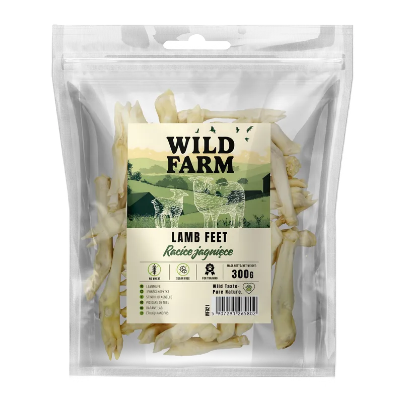 Wild Farm Racice Jagnięce 300g Przysmak Dla Psa