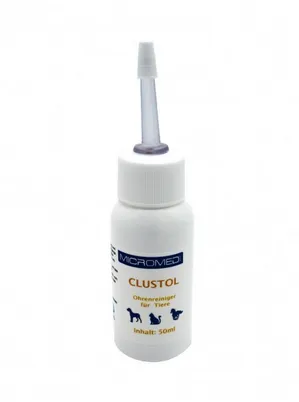 MICROMED Vet Clustol Płyn Do Higieny Uszu 50 ml